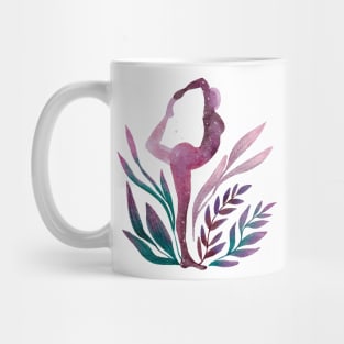 Half Moon Yoga Pose Mug